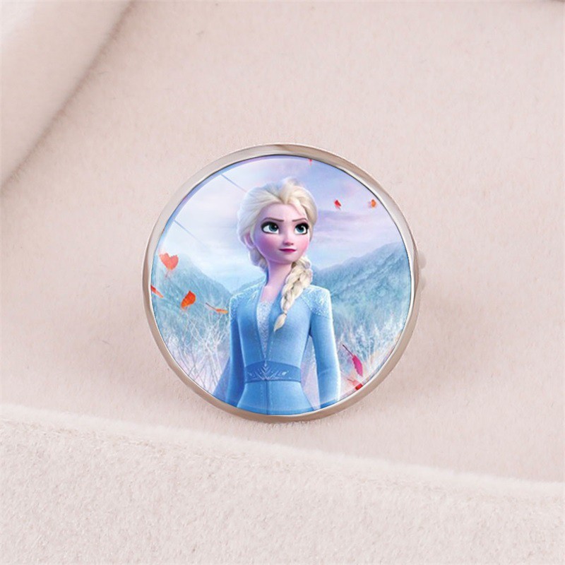 Nhẫn hở hình công chúa Elsa Anna phim Frozen 2