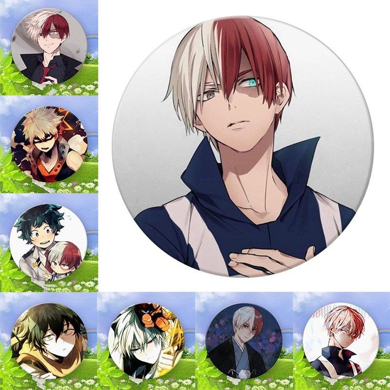 Huy hiệu cài áo in hình My Hero Academia độc đáo