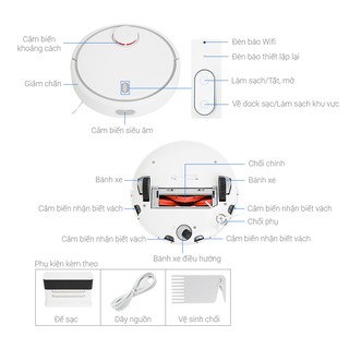 Robot Hút Bụi Xiaomi SKV4022GL Mi Robot Vacuum