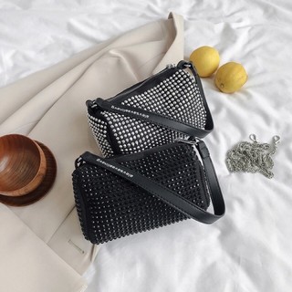 Túi Đeo Vai Kẹp Nách, Túi Kẹp Nách Đính Đá Hàng Loại 1 Size 20