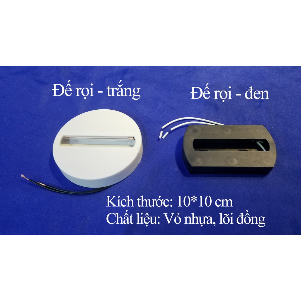 [X-LED] Đế đơn - đèn rọi ray- đen trắng