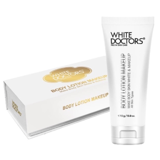 Kem Trang Điểm Trắng Da Toàn Thân Và Chống Nắng White Doctor Body Lotion Make Up Chính Hãng