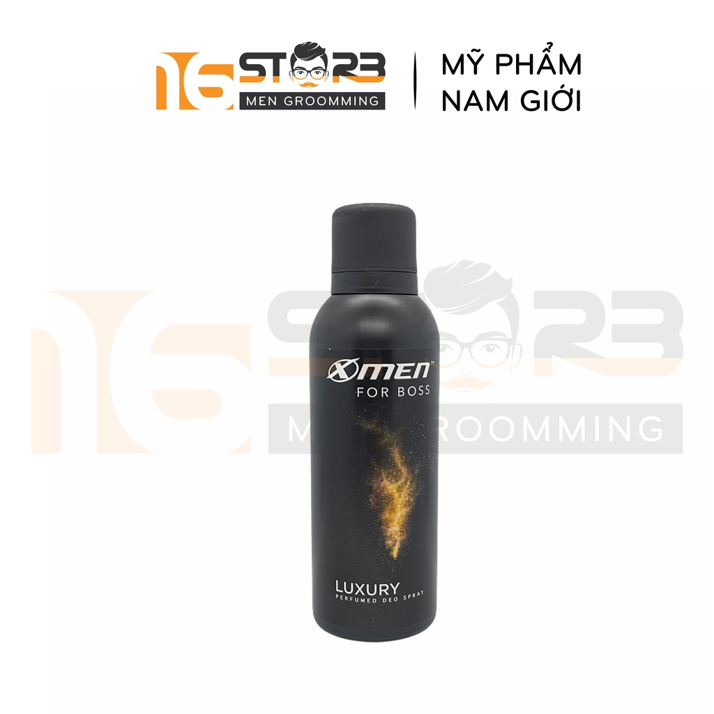 Xịt Khử Mùi Xmen For Boss Intense/Motion/Luxury 150ml