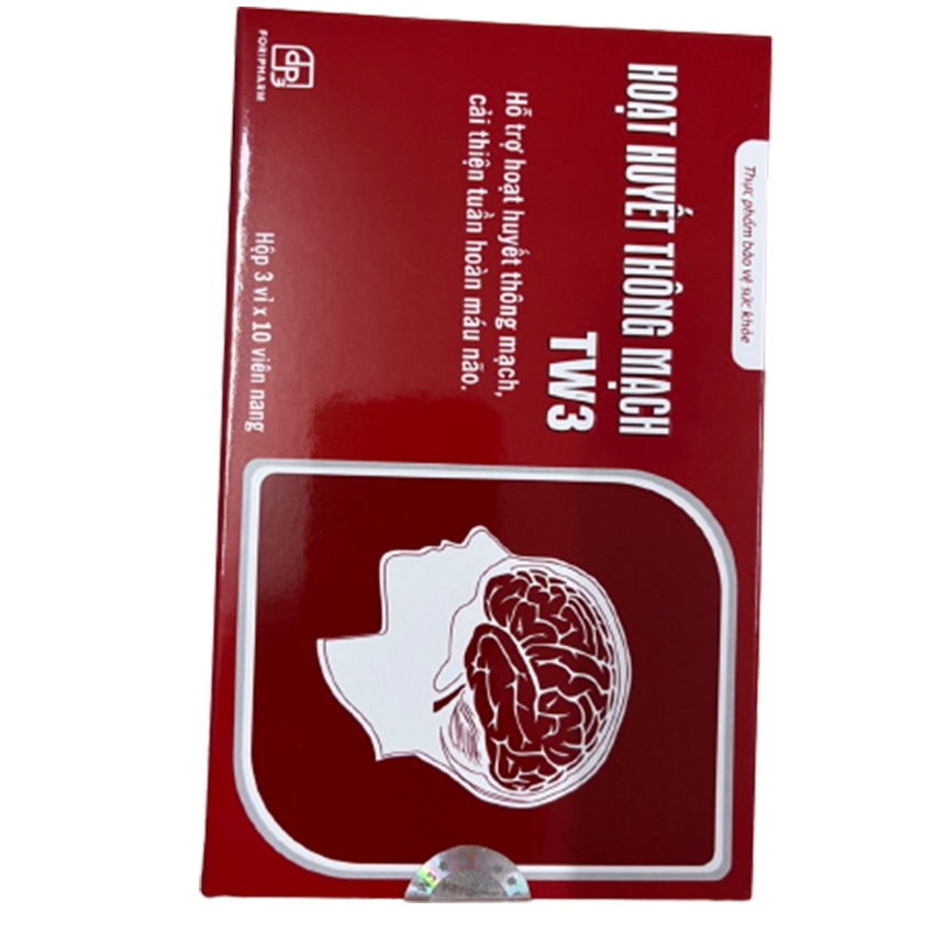 Hoạt Huyết Thông Mạch TW3 30 viên - Tăng cường hoạt huyết bổ não - Cvspharmacy