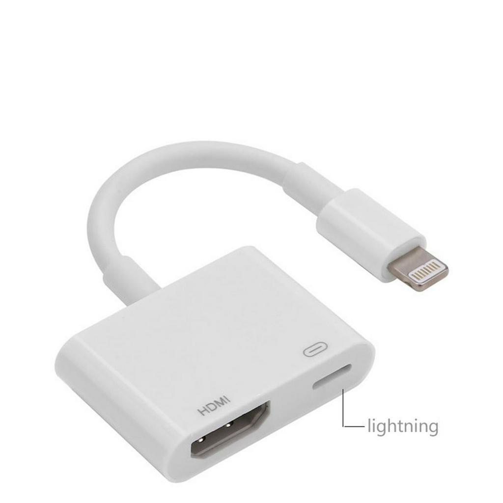 [Cáp sạc] Lightning Digital Av Adapter Lightning To Hdmi Cable For Apple Iphone 7 8 X