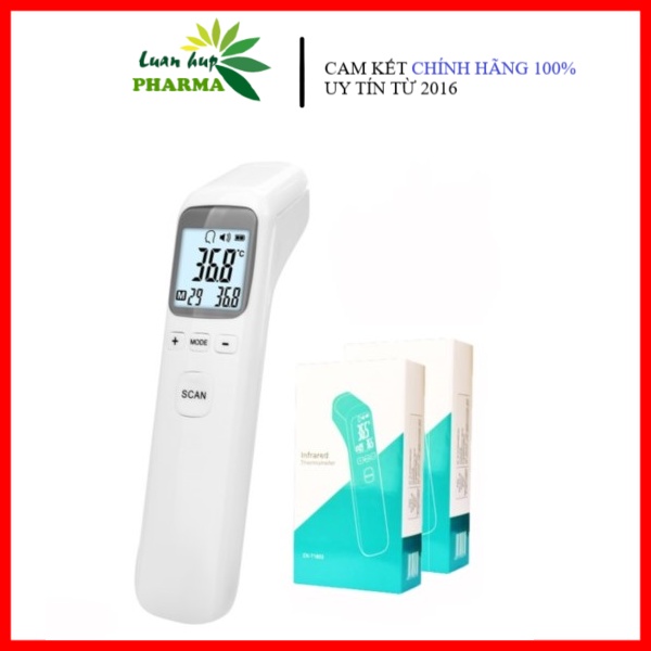 NHIỆT KẾ HỒNG NGOẠI  -  Đo nhiệt độ cơ thể, nước tắm, pha sữa INFRARED CK-T1803 (nhiệt kế điện tử đo trán)