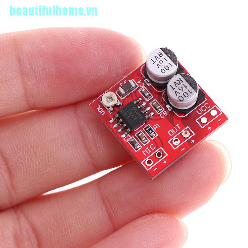 Bảng Mạch Khuếch Đại Âm Thanh Micro Dc 5v-12v Lm386 200 Chuyên