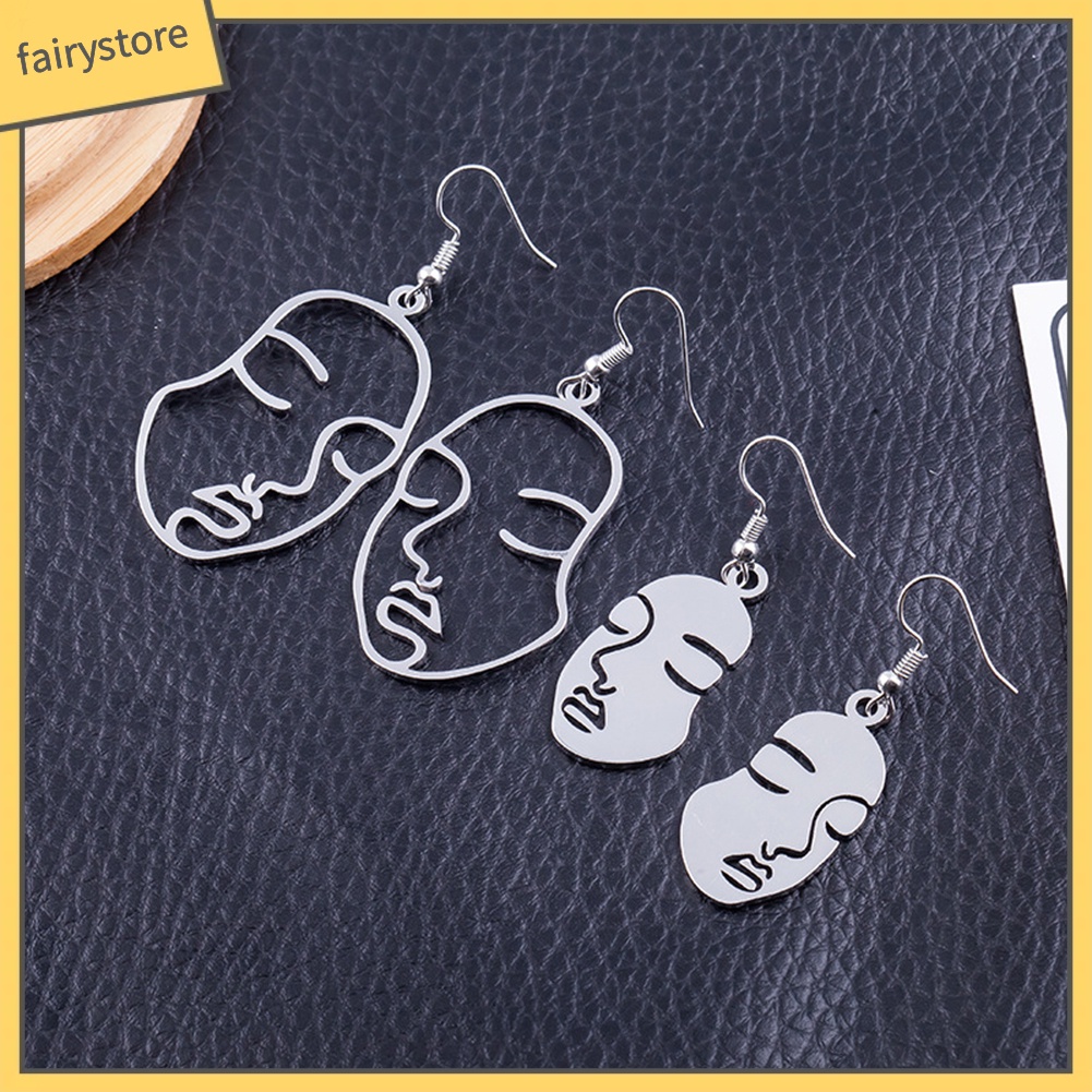 Hoa tai kim loại thiết kế độc đáo cá tính cho nữ