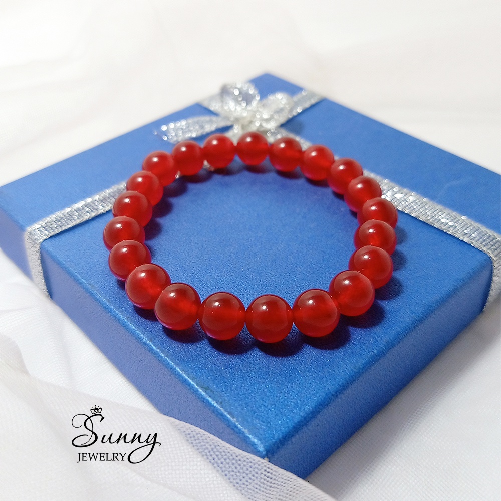 Vòng Tay Phong Thủy A011, Vòng Tay Hợp Mệnh HỎA, THỔ Dành Cho Nữ - Sunny Jewelry