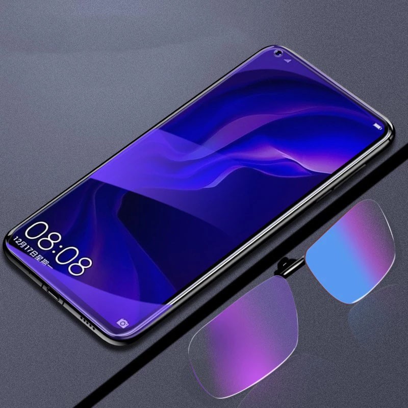 Kính Cường Lực Chống Ánh Sáng Xanh Cho Xiaomi Redmi 13C Mi 14 Poco C65 C55 X4 M5 M5s M4 GT F5 F4 C40 X3 GT Nfc M3 F2 Pocophone F1 13 13T 12 11 Lite 5G Ne 12T 11T 9 9t 10t Pro 4G