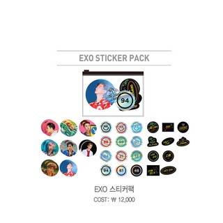 {SM Official - Có Sẵn} EXO KoKoBop ~ Goods: Sticker Pack/ Set hình dán