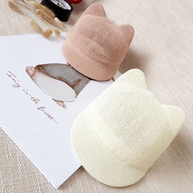 Mũ tai mèo dễ thương dành cho em bé