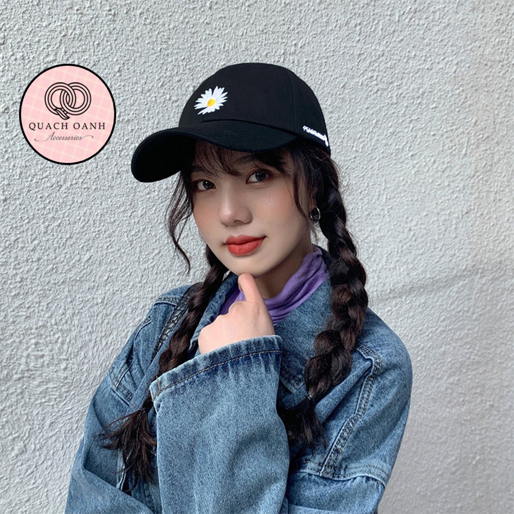 Mũ lưỡi trai bóng chày hoa cúc – MU29