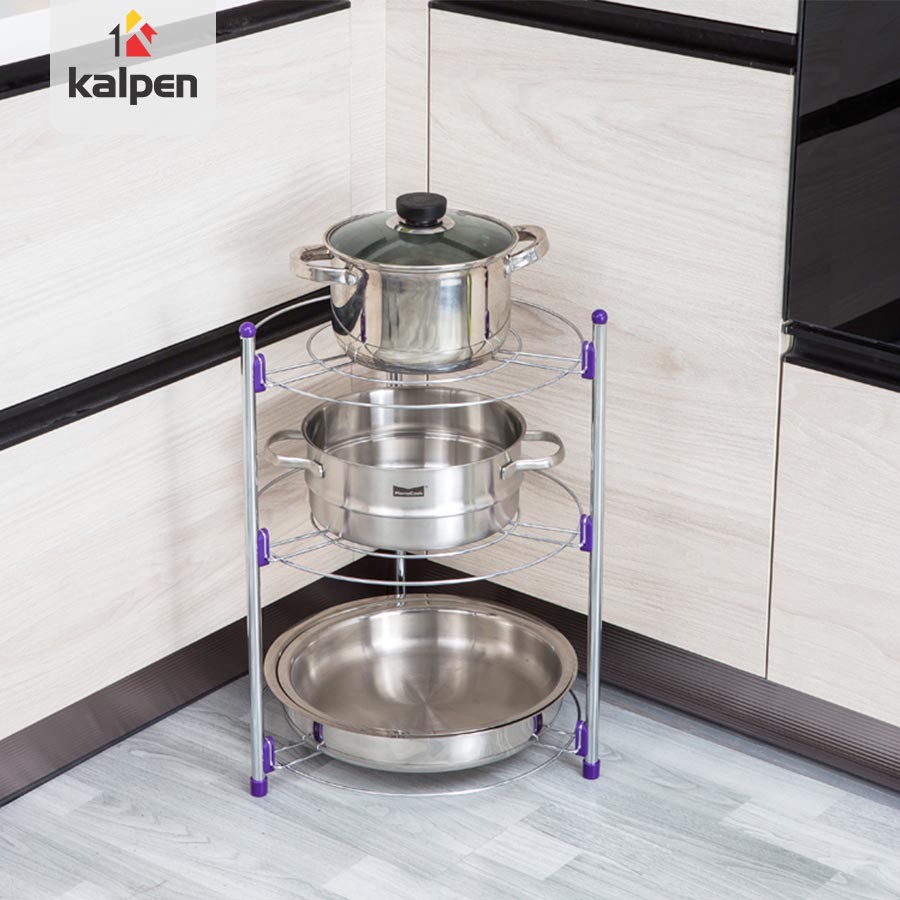 Giá Để Xoong Nồi Đồ Dùng Nhà Bếp Inox 304 Kalpen, GXIN