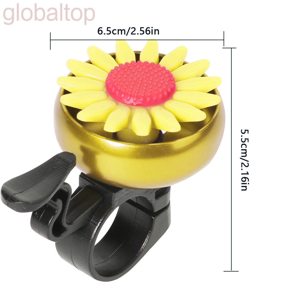 Chuông xe đạp thông minh bằng sắt và nhựa thiết kế nhỏ gọn tiện dụng