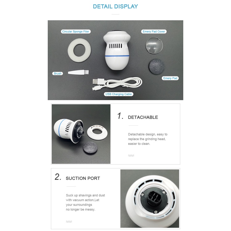 Máy Tẩy Tế Bào Chết Chăm Sóc Da Chân