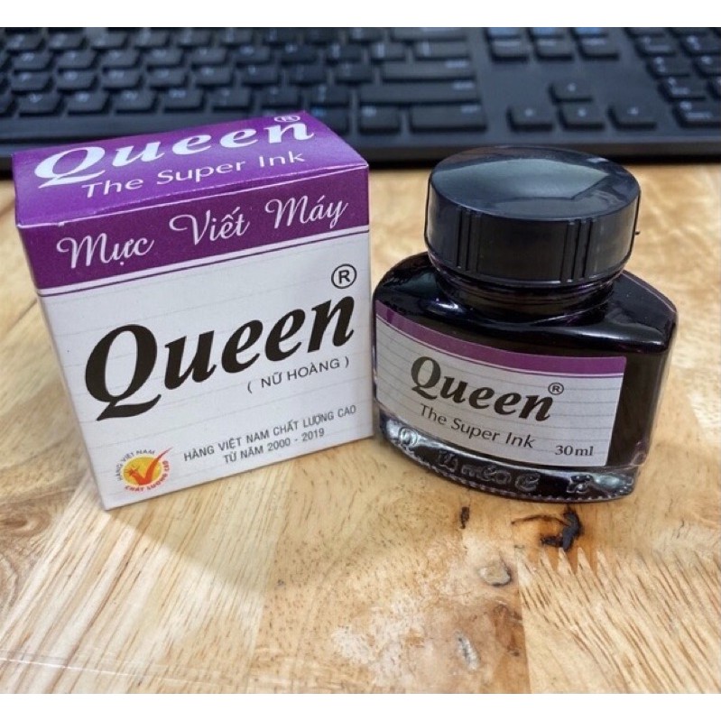 Mực bơm bút máy Queen 30ml