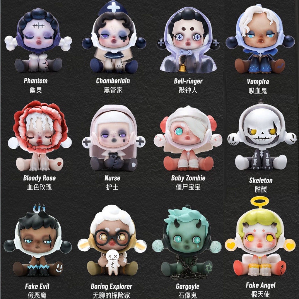 Đồ chơi mô hình búp bê SKULLPANDA POPMART