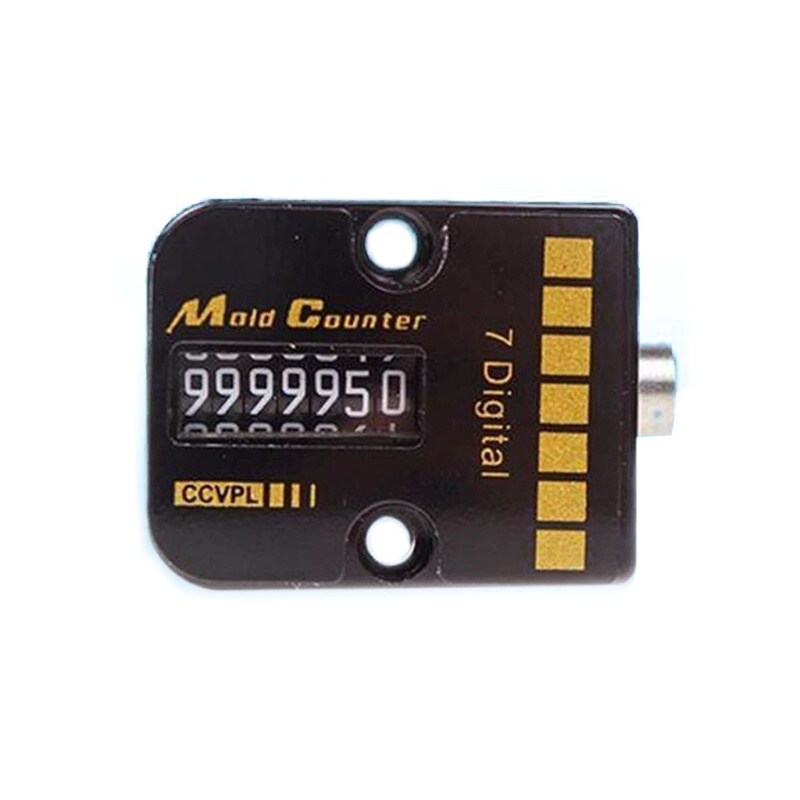 Máy Đếm Khuôn Chuyên Nghiệp Whi 0-9999999 Khuôn Đếm Khoảng Cách Cơ Học Siêu Bền Tiện Dụng