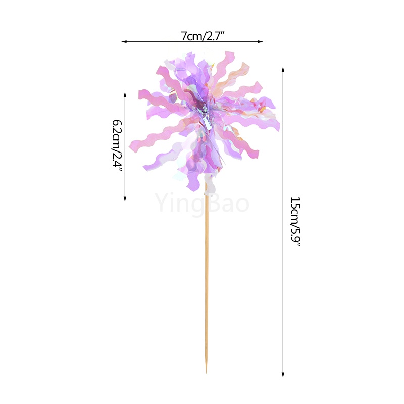 Set 2 Que Cắm Trang Trí Bánh Sinh Nhật Đính Chữ Happy Birthday