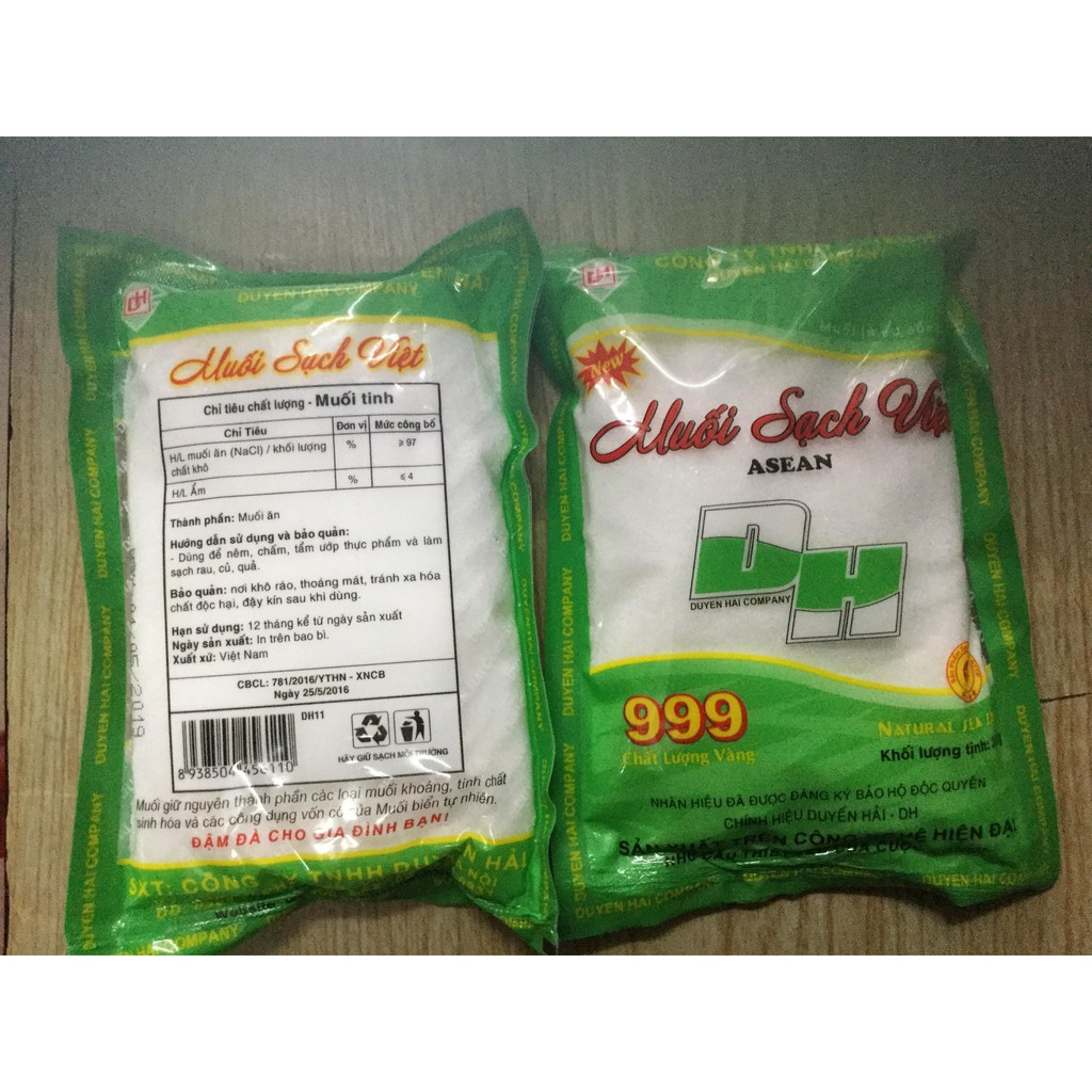 Muối tinh sạch 500g