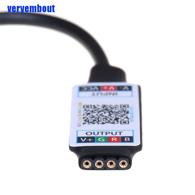 Bộ điều khiển không dây LED Bluetooth RGB 5-24V cho RGB 3528 5050 St