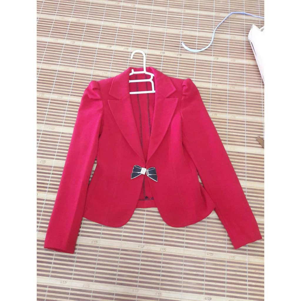 Áo vest dạ nữ