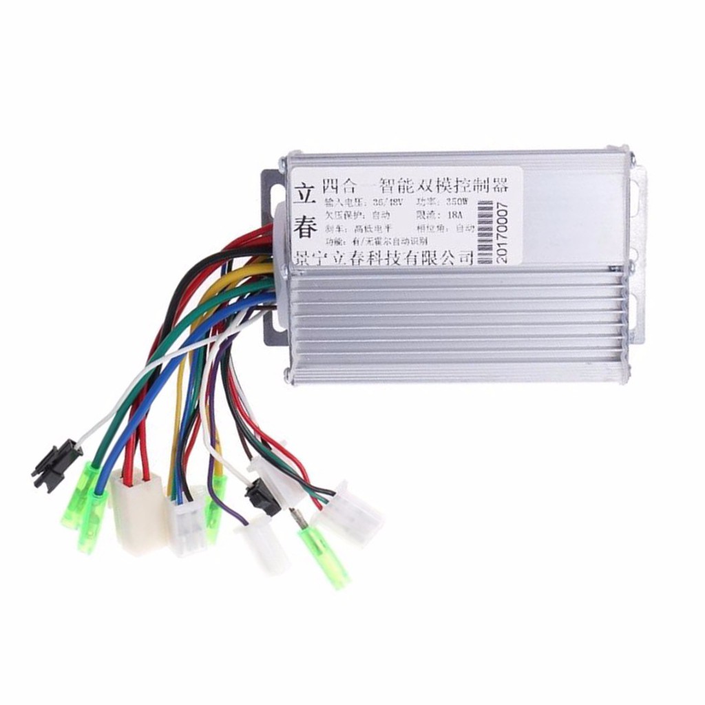 Điều khiển mô tơ DC không chổi than cho xe đạp điện 36V/48V 350W