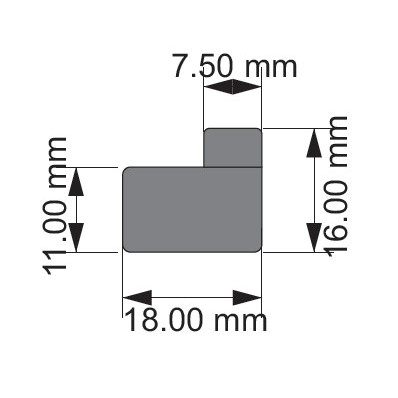 Đế pin Bosch, Chân pin Bosch chưa có tiếp điểm