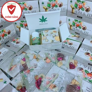 Giảm cân SLIM & FIT nâng cơ mông TẶNG 10 gói detox hoa quả