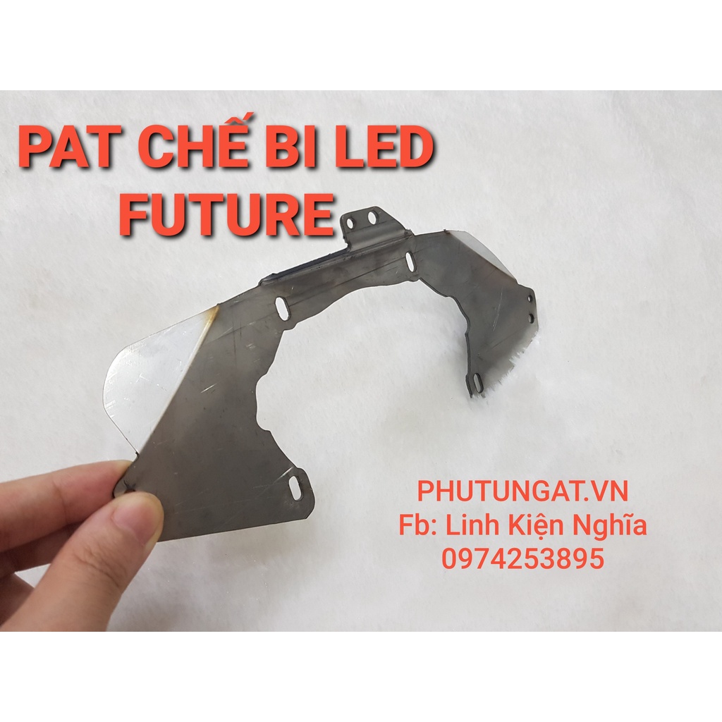 Pat Chế Bi Led Bi Titanblack đèn chính xe Future Led
