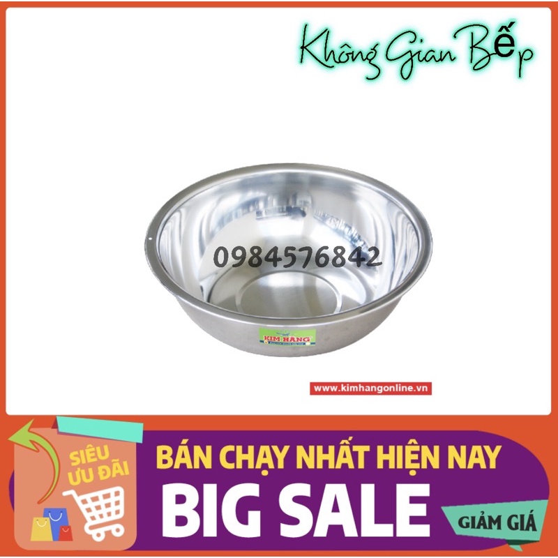 Thau Inox Kim Hằng chính hãng size  từ 18 đến 30