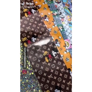 Foil dán móng hoạ tiết Mickey Thiên Di Nail
