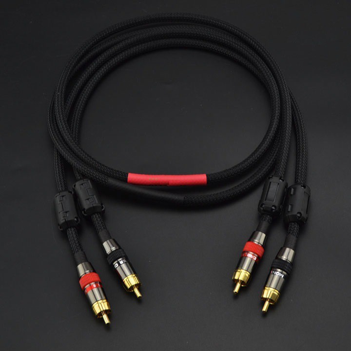 Dây tín hiệu Audio Monster standard 100 hai đầu RCA chống nhiễu 1.5m