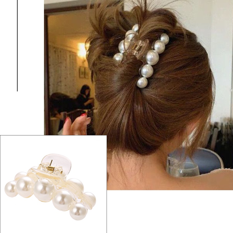 Kẹp Tóc Kim Loại Mạ Vàng Đơn Giản Thời Trang