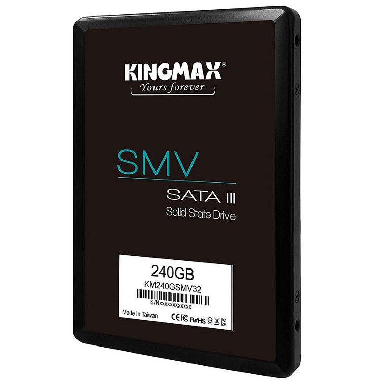 Ổ cứng SSD Kingmax SMV32 240GB 2.5 inch SATA3 Đọc 500MB/s - Ghi 410MB/s