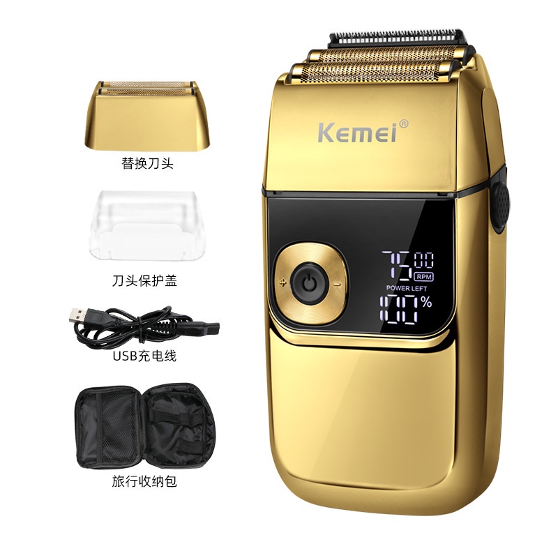 Tông đơ Kemei cắt tóc chuyên nghiệp cho nam 0mm