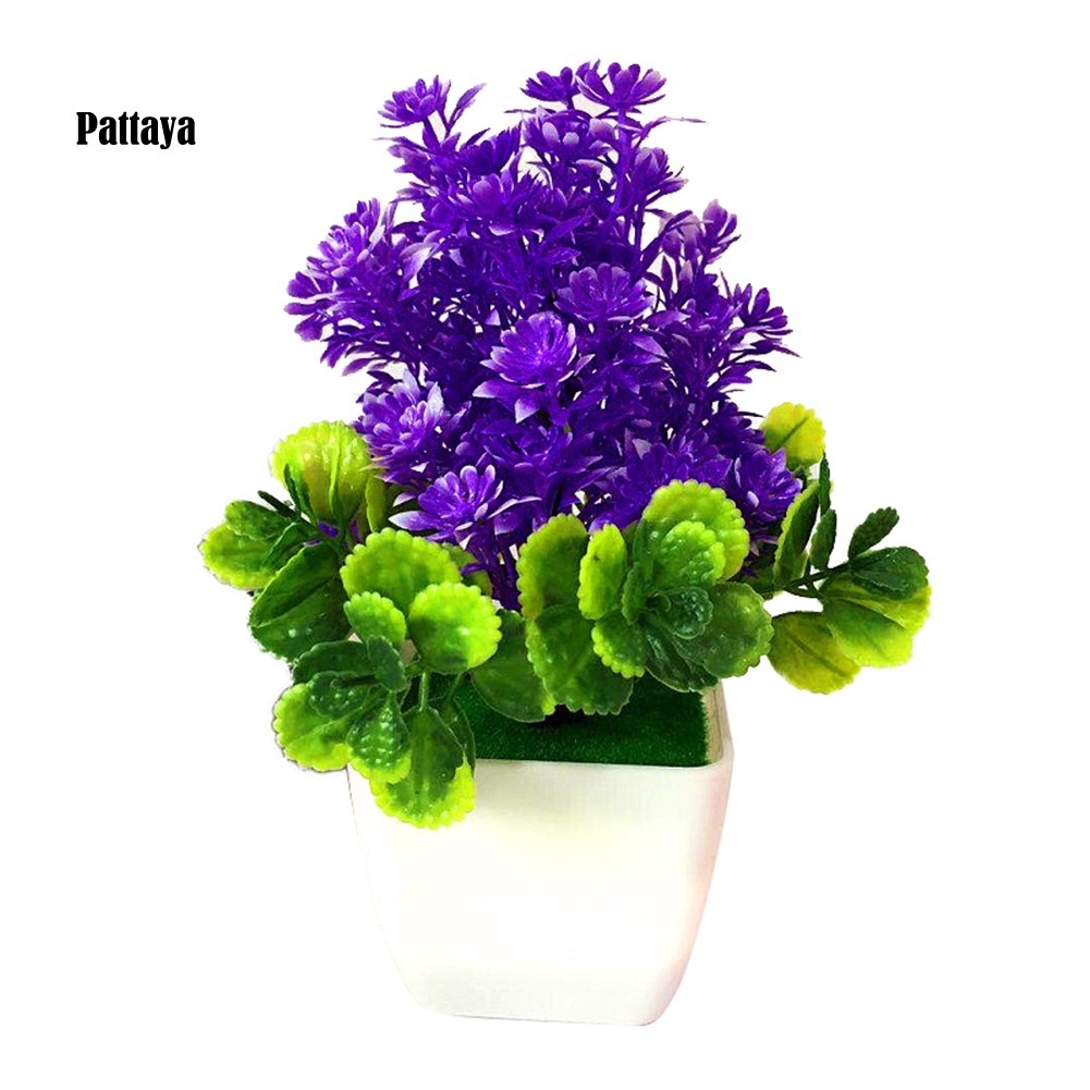 1 Chậu Cây Bonsai Giả Bằng Nhựa Cho Trang Trí