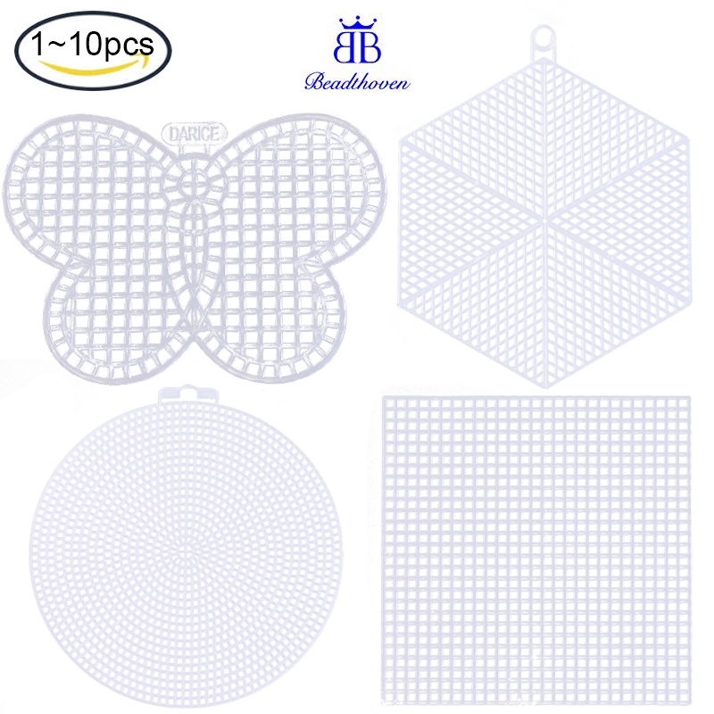 Set 1-10 Tấm Lưới Vuông 107x107x1.5mm Đa Dụng Chất Lượng Cao