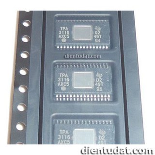 IC Khuếch Đại Âm Thanh Class D TPA3116D2 HTSSOP-32