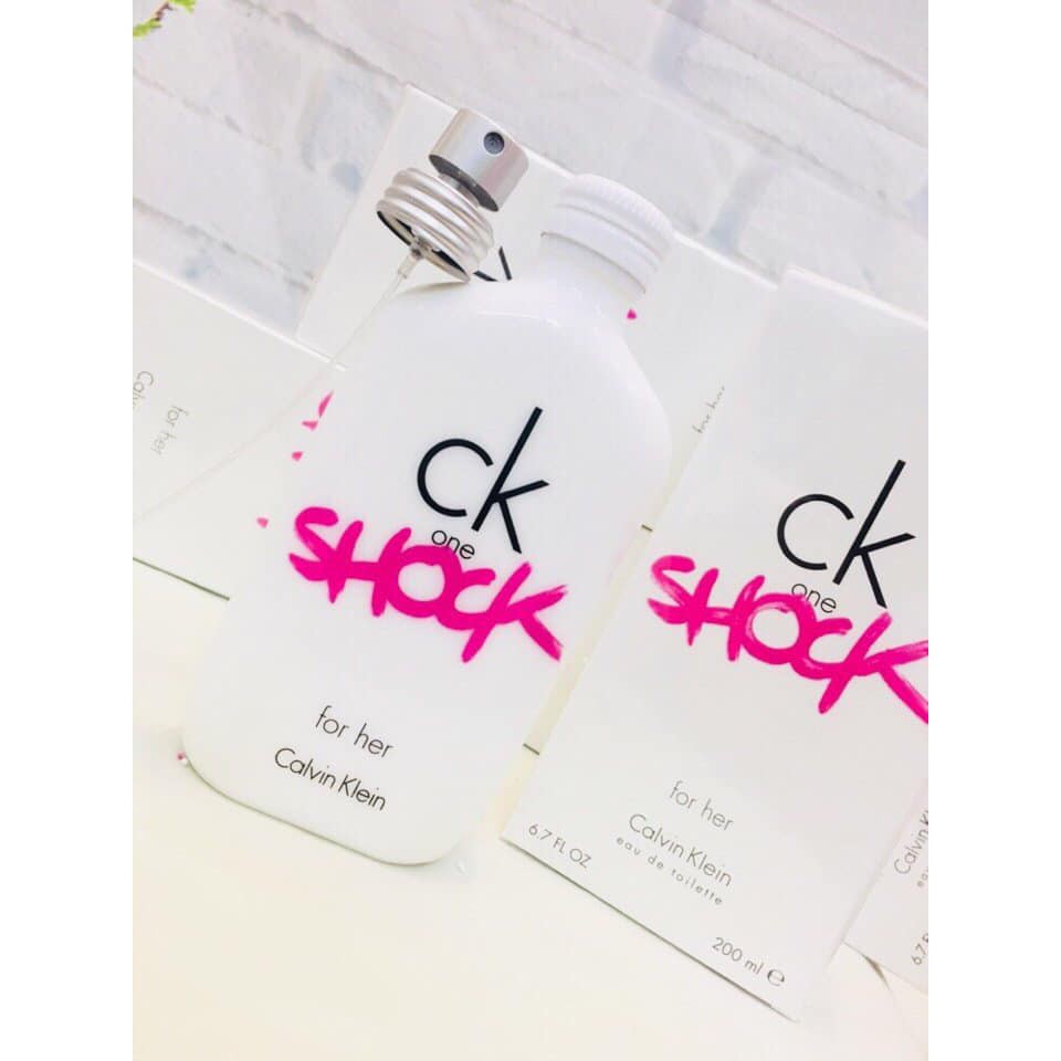 Nước hoa nữ CK One Shock For Her của hãng CALVIN KLEIN {Hình thật}