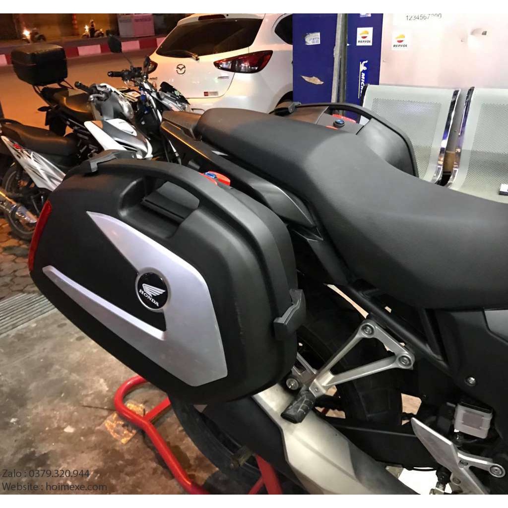 Cặp Thùng Hông CB500X Givi Sport + Bộ Khung Givi