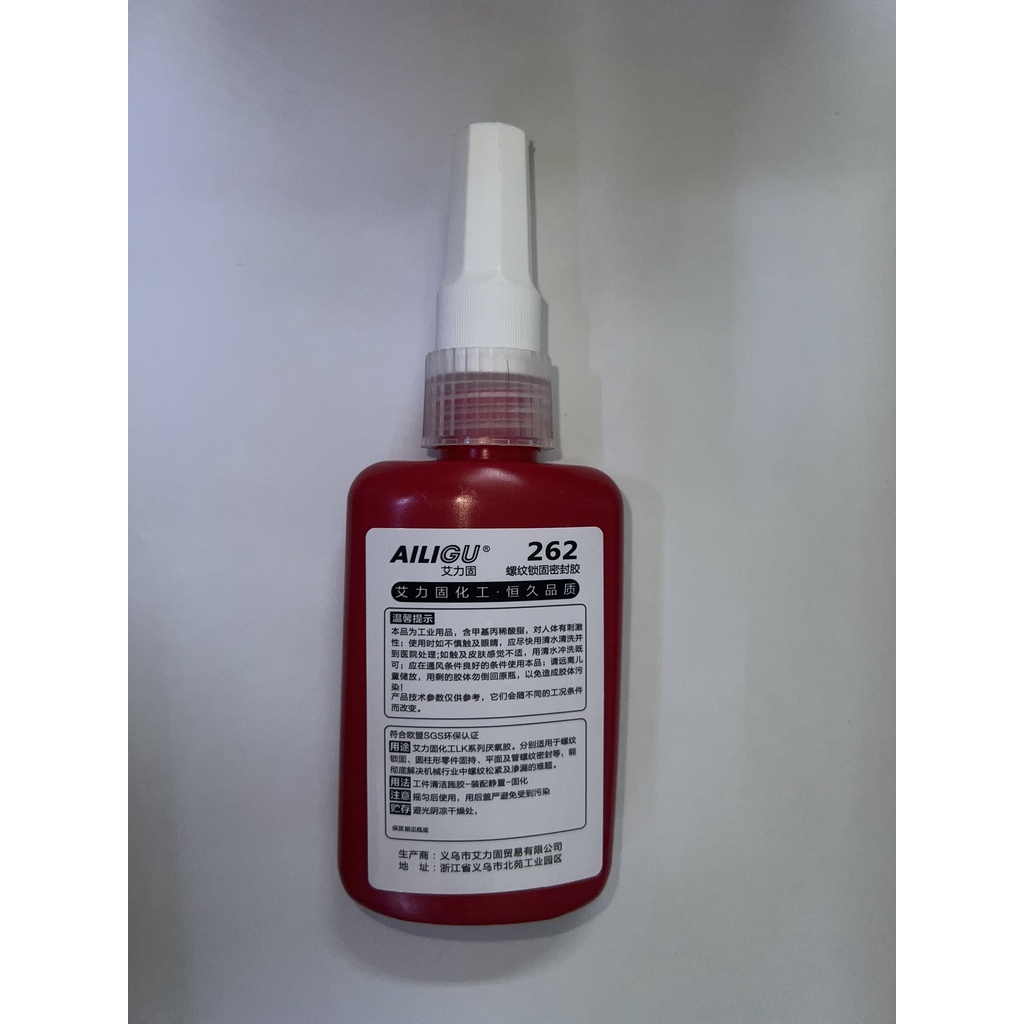 Keo dán khóa ren 262 ,chống rung xoay ốc vít 50ml