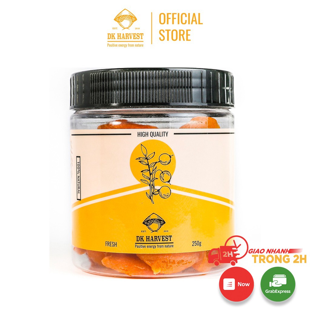 Mơ Nàng Thổ Nhĩ Kỳ Sấy Dẻo DK HARVEST 250g