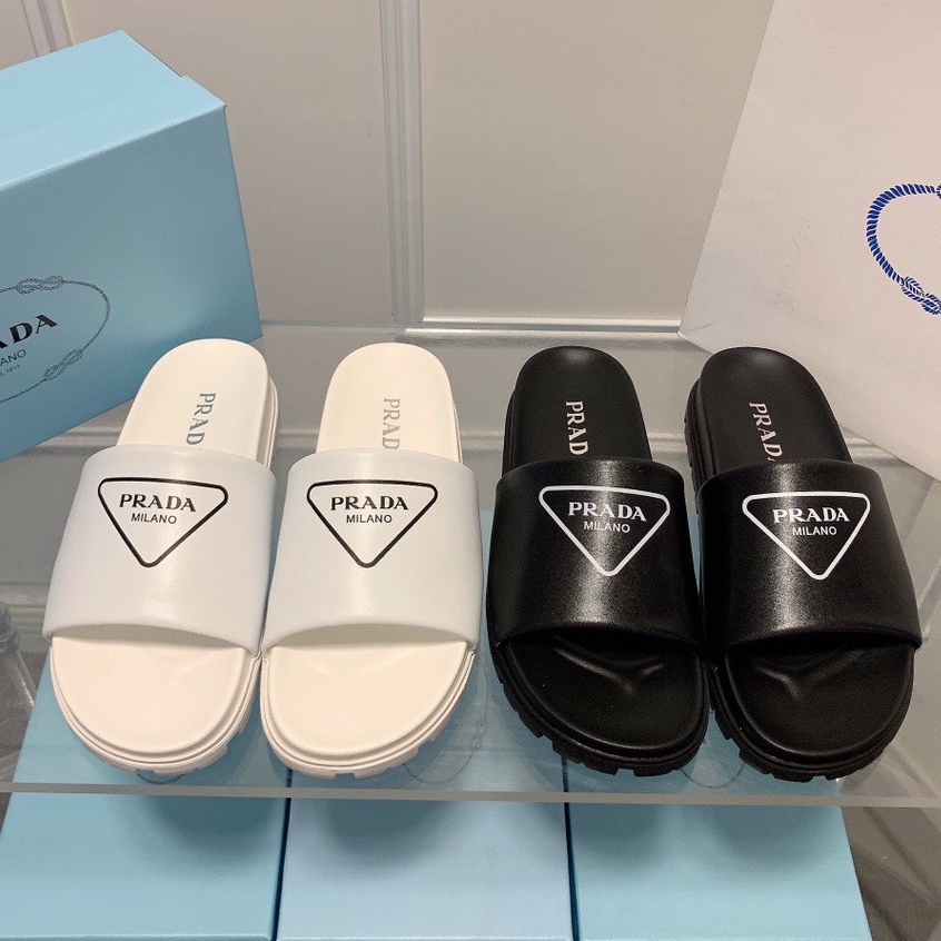 Dép Quai Ngang Nữ Cao Cấp PRD Cao 3cm Thời Trang Hàng Hộp Hot Trend TRINH LÊ SHOP GIÀY DÉP