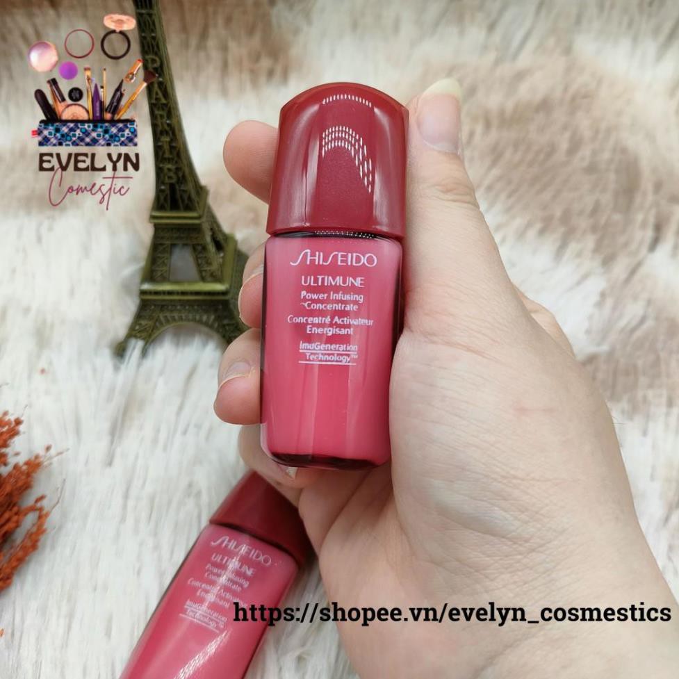 Tinh Chất Dưỡng Da Shiseido Ultimune Power Infusing Concentrate 10ml - bảo vệ làn da khỏe mạnh rạng rỡ