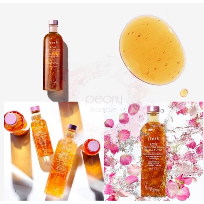 Nước hoa hồng FRESH ROSE DEEP HYDRATION FACIAL TONER