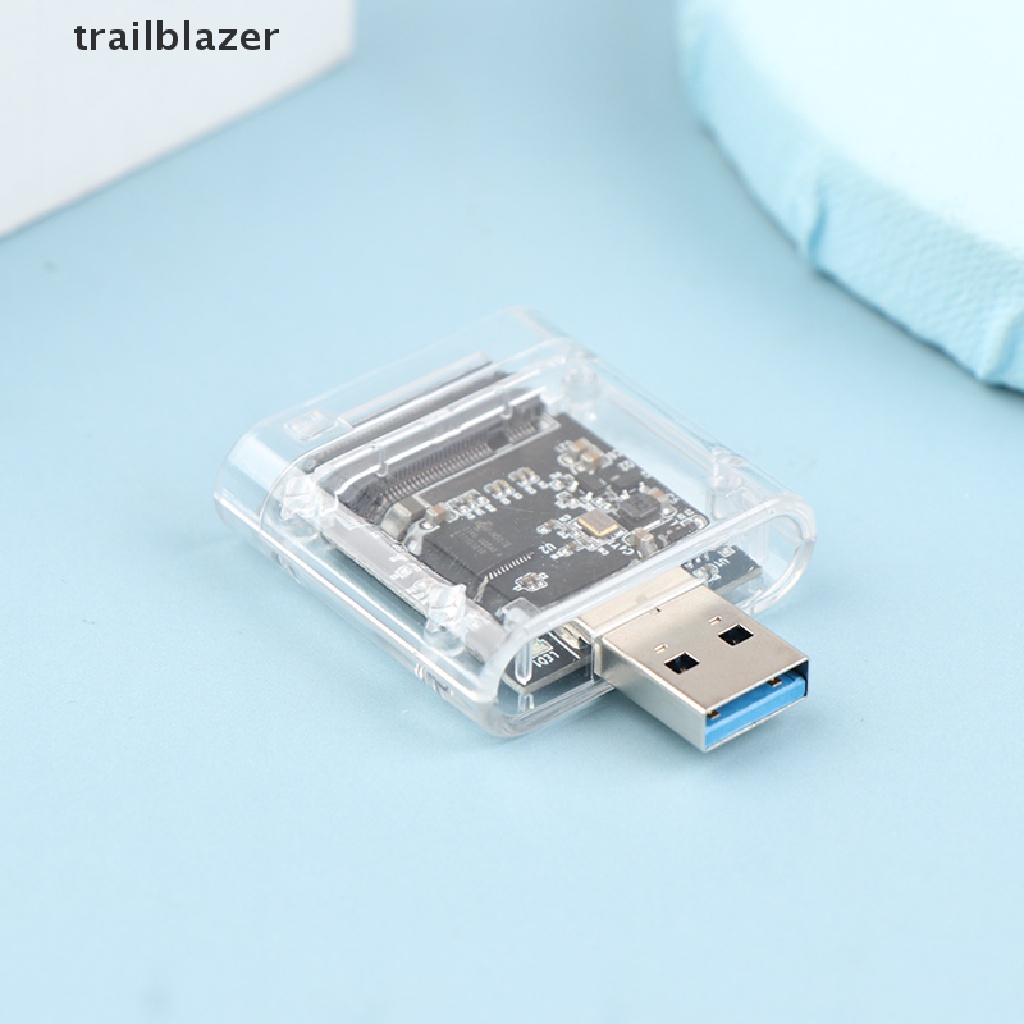 trailblazer M2 SSD Case M.2 To USB 3.0 Gen 1 5Gbps SSD Enclosure For SATA M.2 Card Adapter UIO