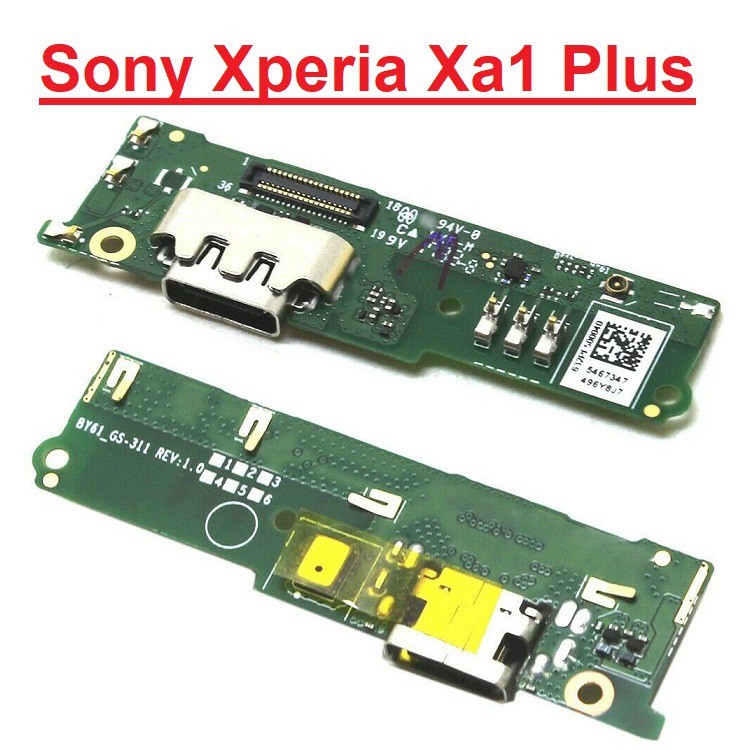 Cụm mạch sạc SONY Xperia XA1 Plus kèm micro jack tai nghe charger port usb bo main mainboard cổng chân sạc thay thế