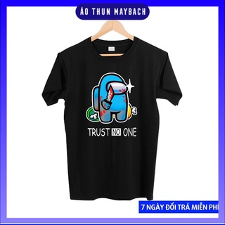 [Hot Trend] Áo Among US TRUST NO ONE 2 Màu Đen Và Trắng